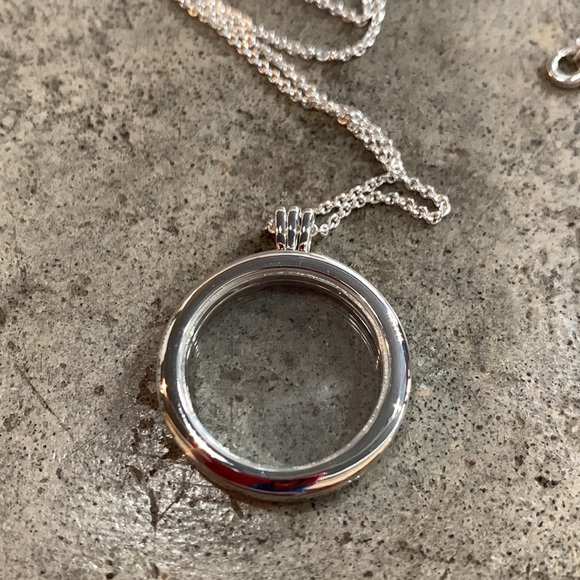 RETIRED Floating Locket Necklace - Picture 4 of 5